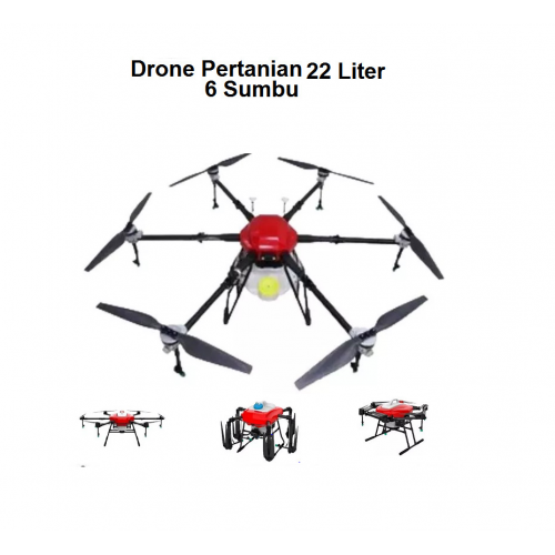 TYI Agriculture Drone 22 Liter 6 Sumbu Agriculture Pertanian - Drone Pertanian 22Liter Agriculture